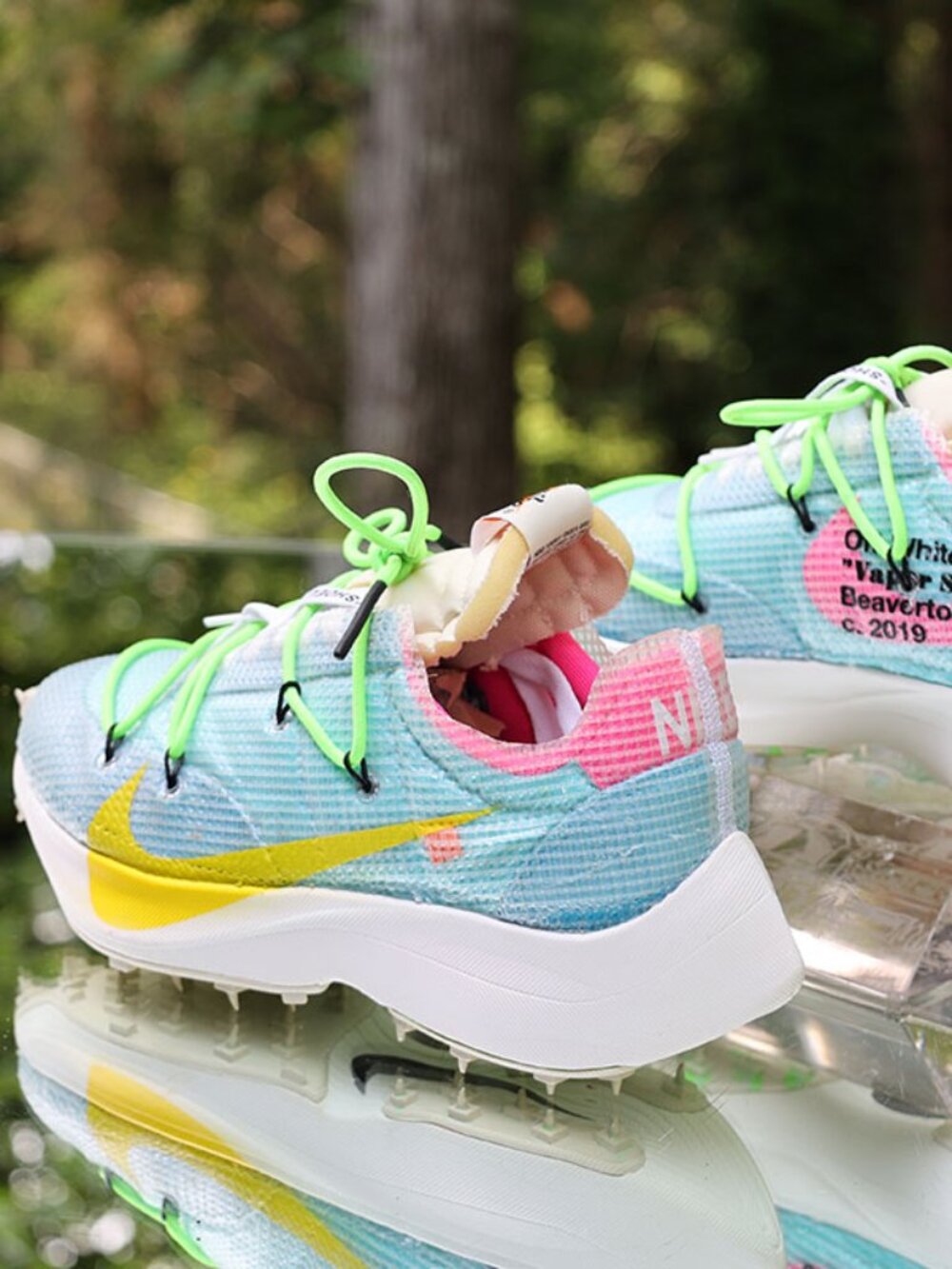 Nike Vapor Street Off White Polarized Blue - Picture 12 of 13